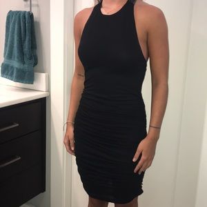 Alice and Olivia black dress